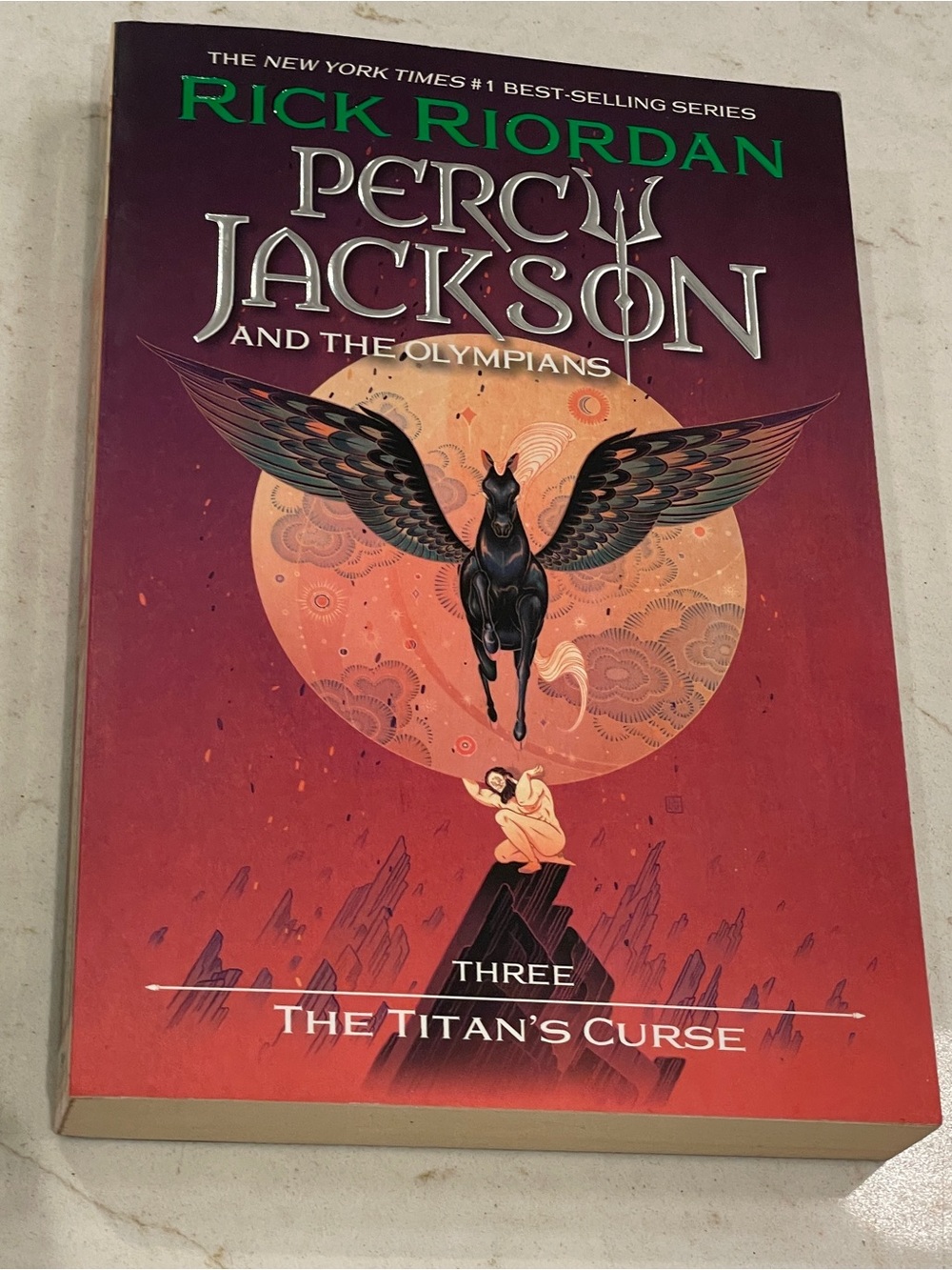 Percy Jackson and the Olympians: The Titan's Curse soft cover- Rick Riordan